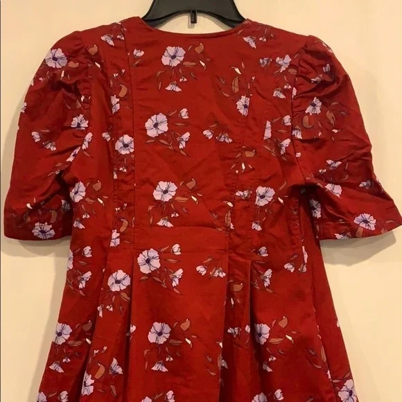 NWT Free People Adelle Floral Printed Tunic Dress - Picture 6 of 10